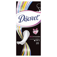 DISCREET Женские гигиенические прокладки на каждый день Deo Irresistible Multiform Single 20шт