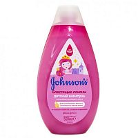 JOHNSON S Детский шампунь для волос «Блестящие локоны» 500 мл