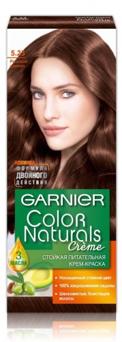 Стойкая питательная крем-краска для волос Garnier "Color Naturals", оттенок  5.23ПрянКашт, 110 мл / 12 шт.