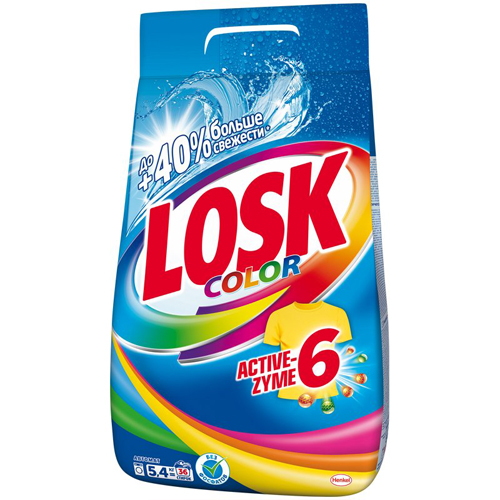 Стиральный порошок Losk Color 5,4 кг (36ст) / 3кор