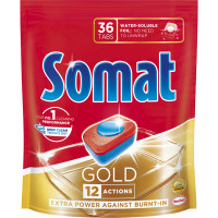 Таблетки для посудомоечных машин Somat Gold  (36шт)/  6 шт.