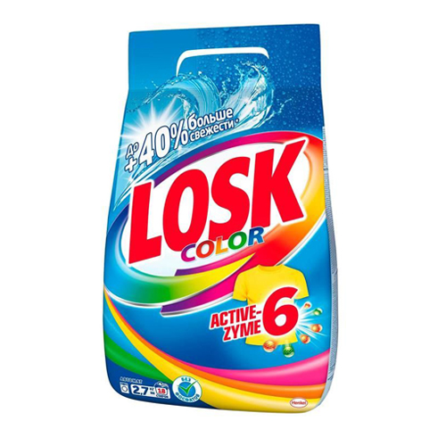 Стиральный порошок Losk Color 2,7 кг  (18ст) / 4кор