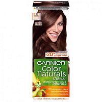 Стойкая питательная крем-краска для волос Garnier "Color Naturals", оттенок  5.12 Ледяной светлый шатен , 110 мл / 12 шт.