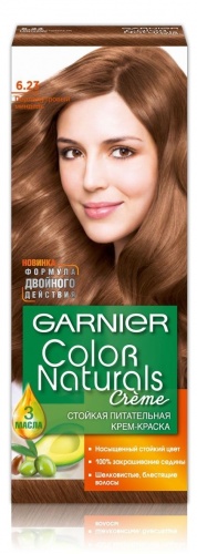 Стойкая питательная крем-краска для волос Garnier "Color Naturals", оттенок  6.23 Пер. мин, 110 мл / 12 шт.
